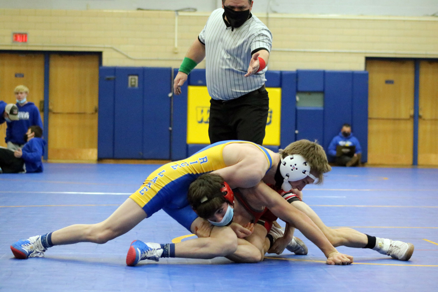 Rice Lake wrestling triangular 1-14-21
